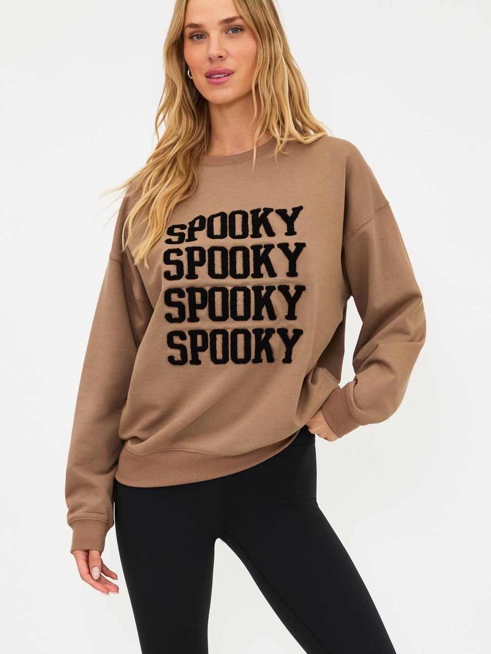 NWT Beach Riot Devyn Oversized Sweatshirt Spooky in Dusk size XS